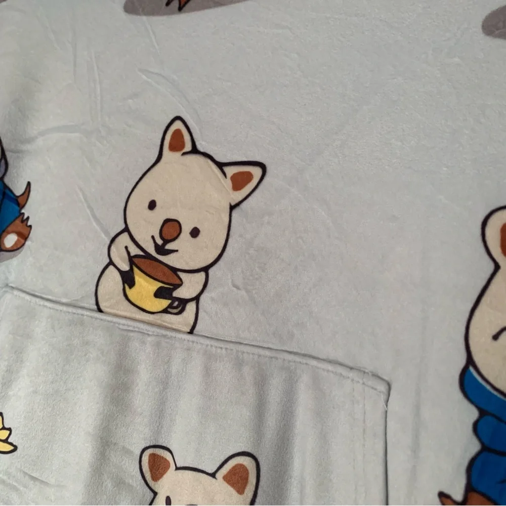 Super soft Wearable blanket hoodies child size